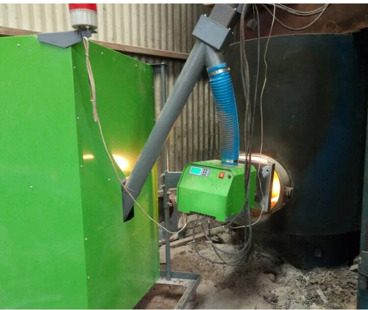 Industrial Biomassa Heating Boiler Drying Temperature Control System Wood Pellet 240KW Biomass Burners For Sale
