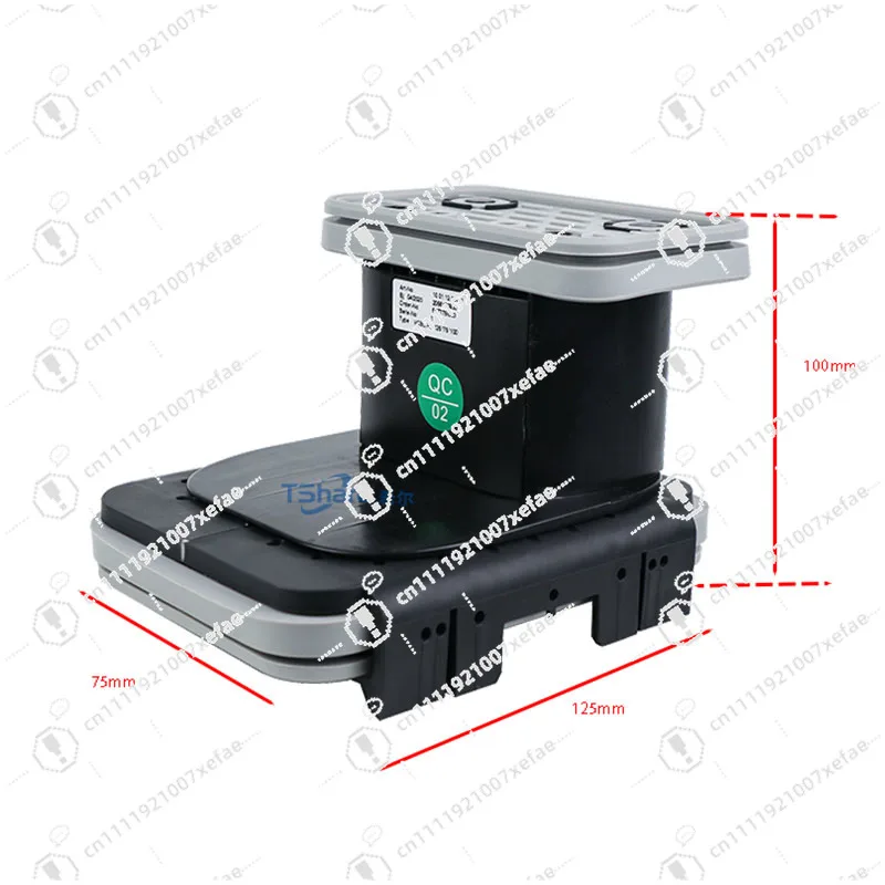 10.01.12 Plastic Vacuum Block 125x75x100MM 2-Loop Console Clamping Equipment