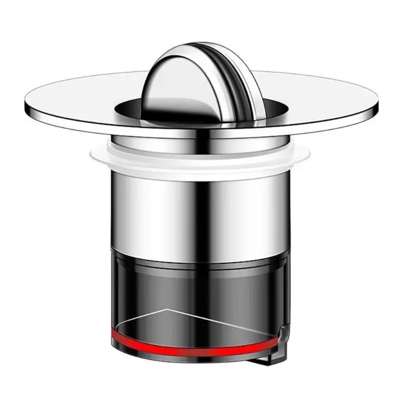

Y1UD Universals Basins Drain Stoppers Quick Drainage Sink Stoppers Removable Deodorant Cores Sink Strainer Easy to Install