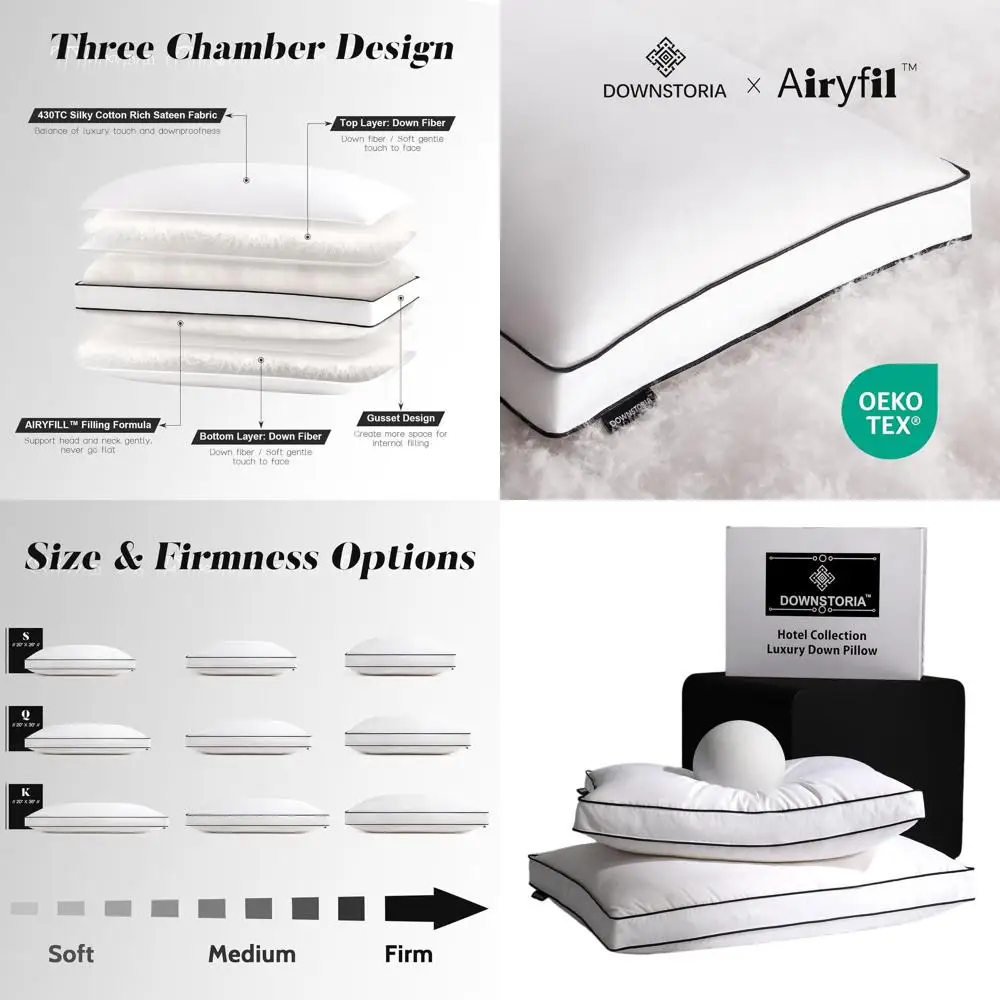 

Роскошные пуховые подушки из 2 комплектов с ластовицей, стандарт 20x26, идеально подходят для сна по бокам и сзади, плюшевый отель-качество