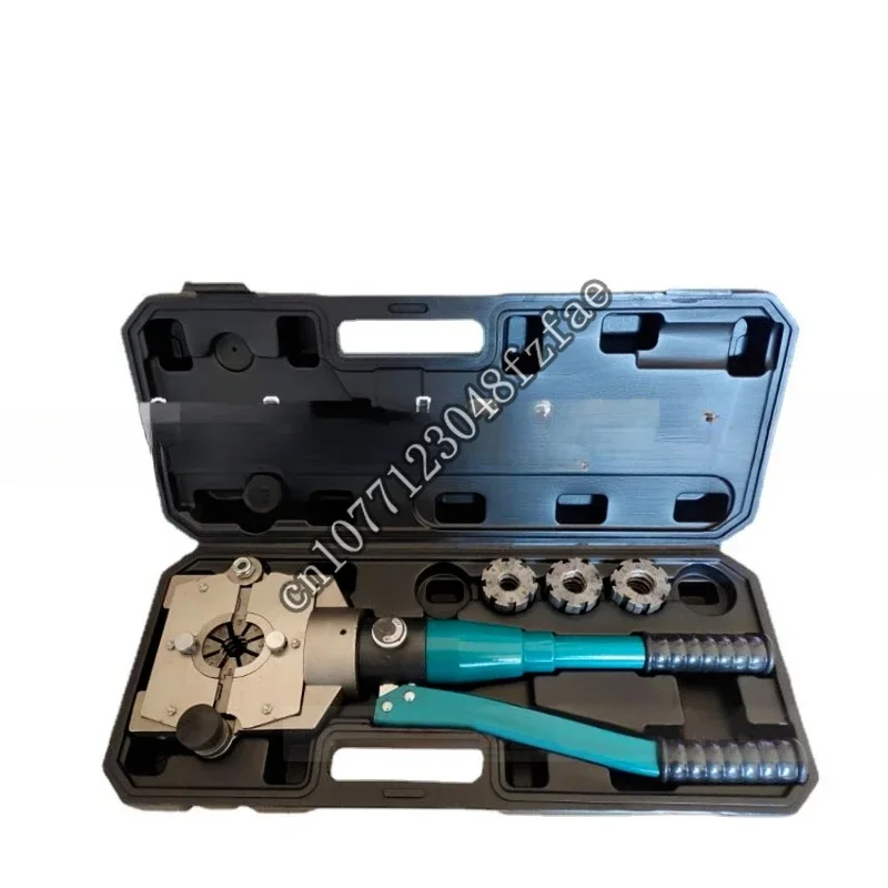 Crimping Tool50MPa Manual Hydraulic Pipe Clamping Machine Repair Tools Hose Pipe Crimping Tool Air Conditioning System Pipeline