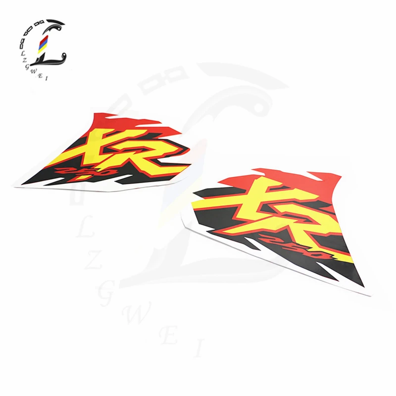 XR Motorcycle Stickers Waterproof Fuel Tank Decals Sticker Protection Decal Accessories For Honda XR250 XR400 XR600  XR 250 400