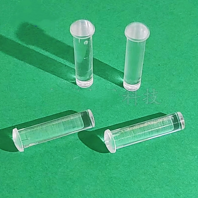 Mushroom Head Light Guide Particle PC Plastic Transparent Light Guide Column 2MM Diameter Arc Head LEM2-L
