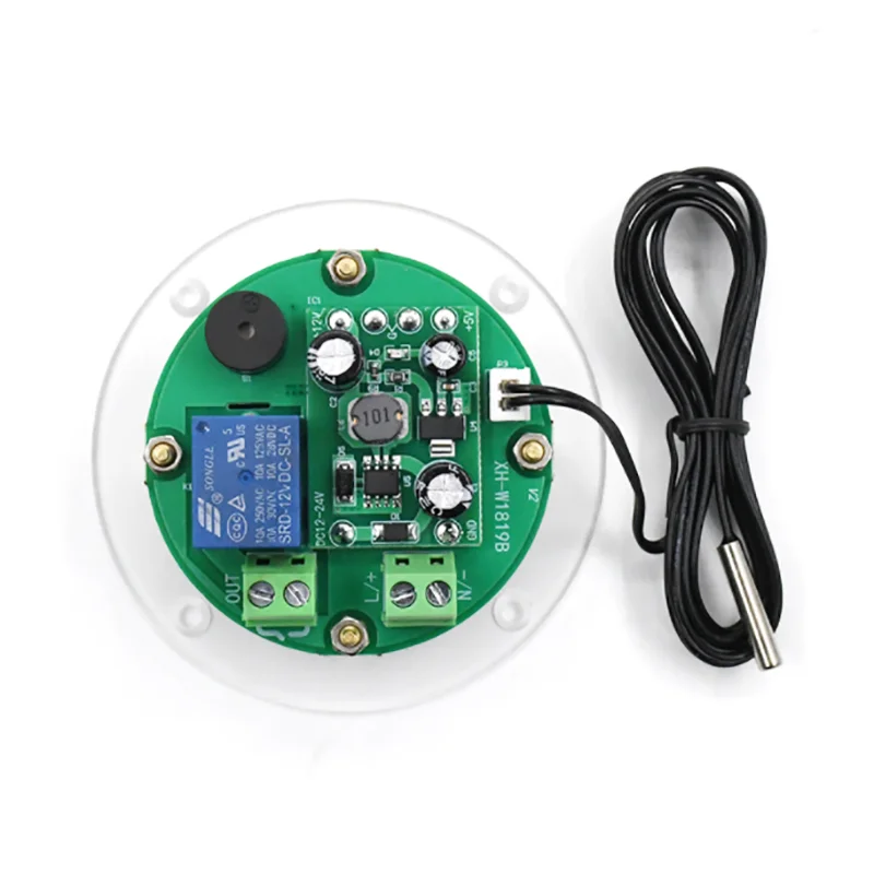 

XH-W1819 Circular Panel Mount Digital Thermostat Circular Incubation Thermostat Cabinet Temperature Control