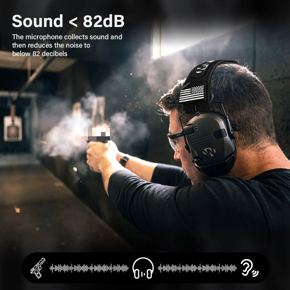 Electronic Bluetooth Earmuffs  - Shooting Ear Muff 评论和价格