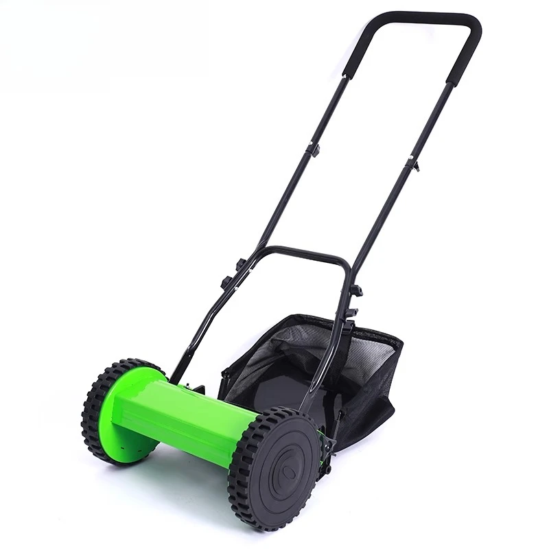 Hand Push Small Household Repair Lawn Mower 12inch Gardening Tool Weed Eater