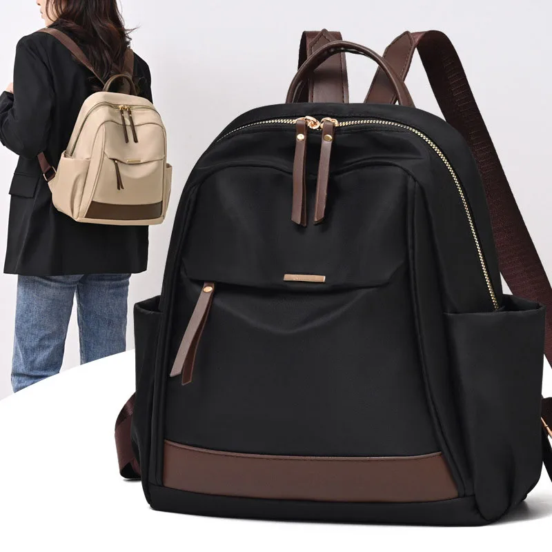 

New Style Summer Backpacks For Women's Crossbody Bag Lightweight Foldable Nylon Backpack Handheld Casual Purse mochila mujer