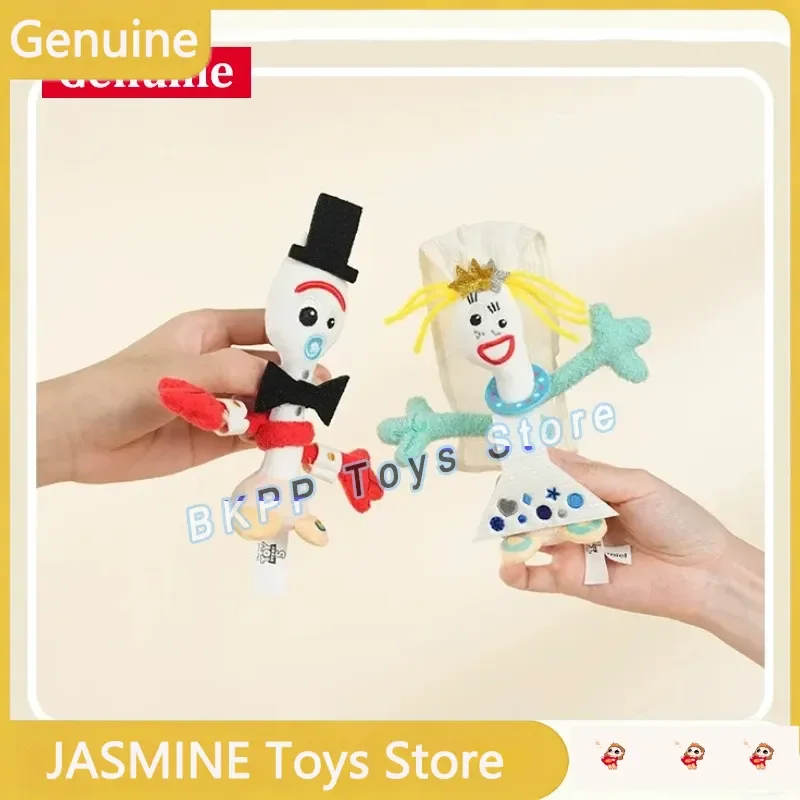 Llavero de peluche original de Disney Toy Story Forky, colgante para moño de novia, amuleto para mochila, regalo para parejas, accesorio para hombres y mujeres