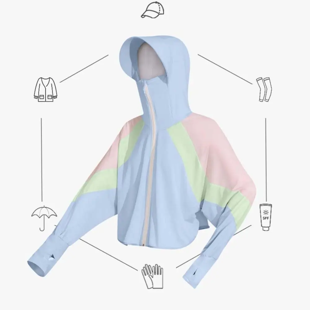 

Свитшоты, солнцезащитная одежда, лоскутная одежда с длинными рукавами, одежда для защиты от солнца, шали с защитой от УФ-излучения, уличные солнцезащитные пальто