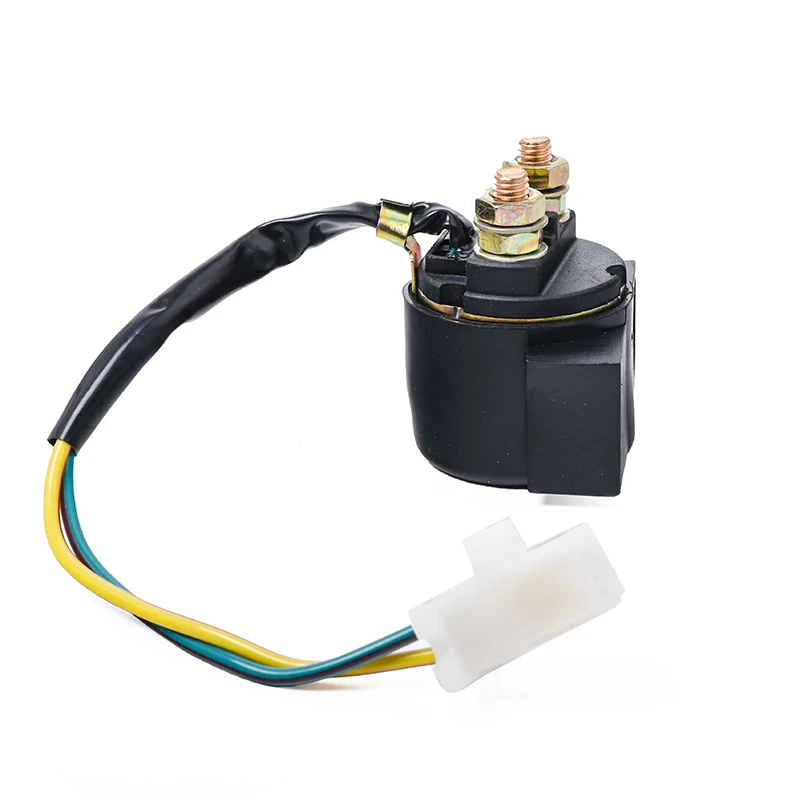 Interruptor de relé de solenoide de arranque eléctrico para motocicleta, para YAMAHA MOTO-4 200 225 250 350 YFM200 YFM225 YFM250 YFM350 / XT600