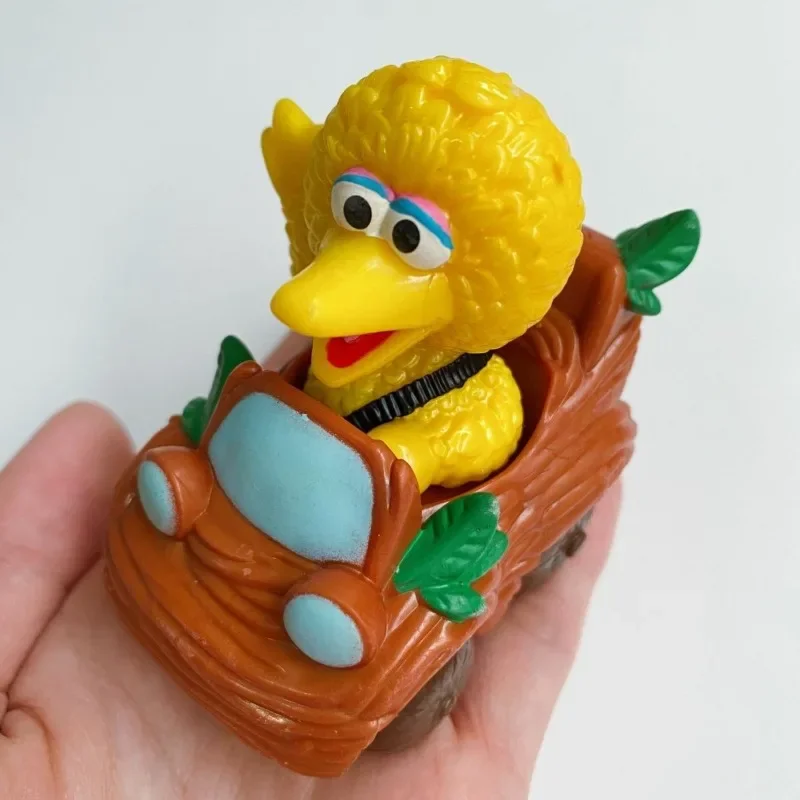 ELMO BIGBIRD COOKIE OSCAR THE GROUCH, caja ciega sorpresa de escritorio de coche de goma suave de dibujos animados para estudiantes, juguete de calle de sésamo para niños