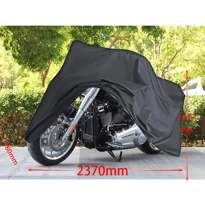

For Harley-Davidson Fat Boy motorcycle cover Full car Sun protection dust no ear thickened Oxford cloth raincover