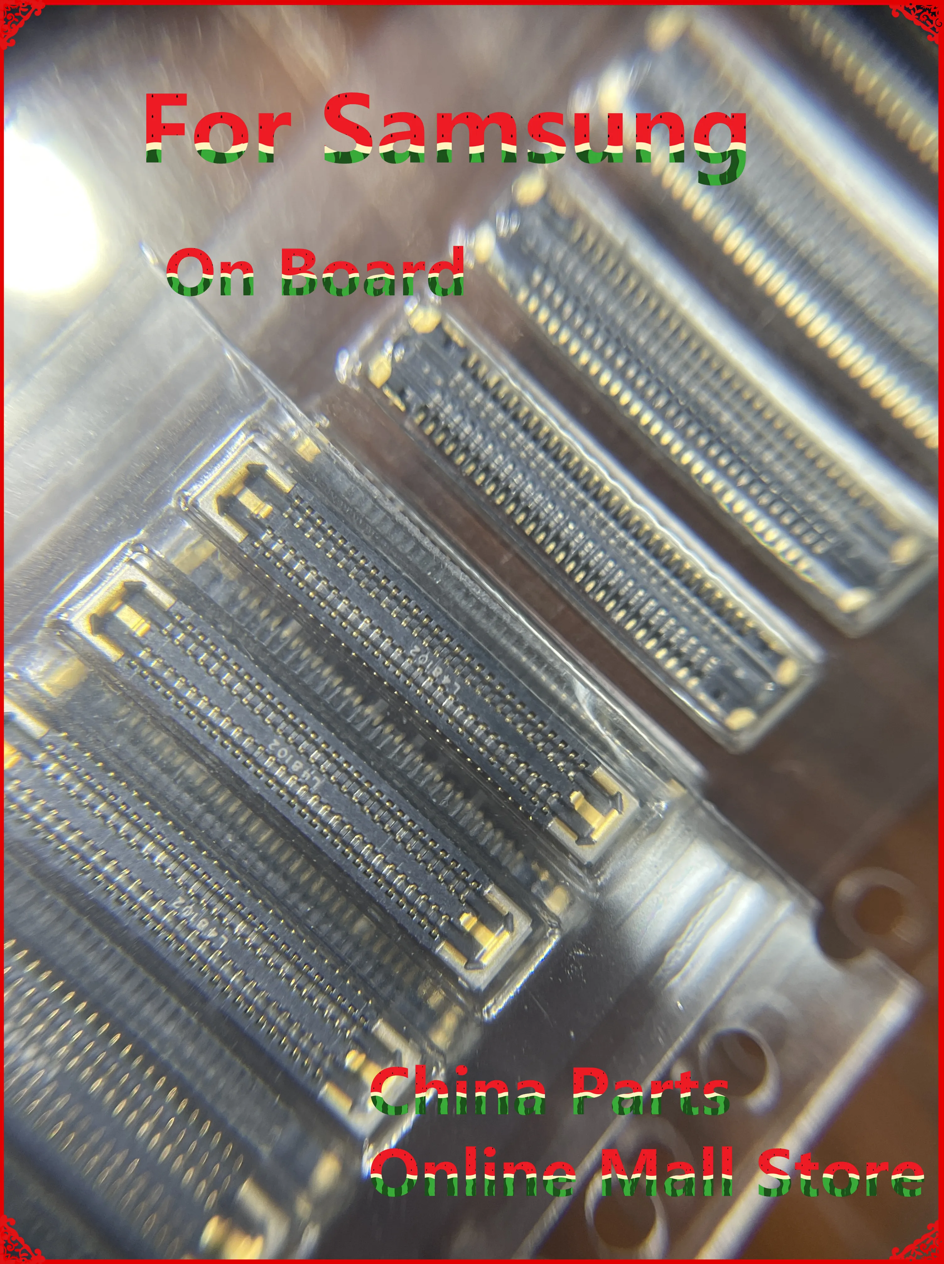 

10-100 шт. 56pin ЖК-дисплей FPC Разъем для Samsung Galaxy S21 Plus G996F/G991 G991U B F/S21 Ultra G998F экран разъем на плате