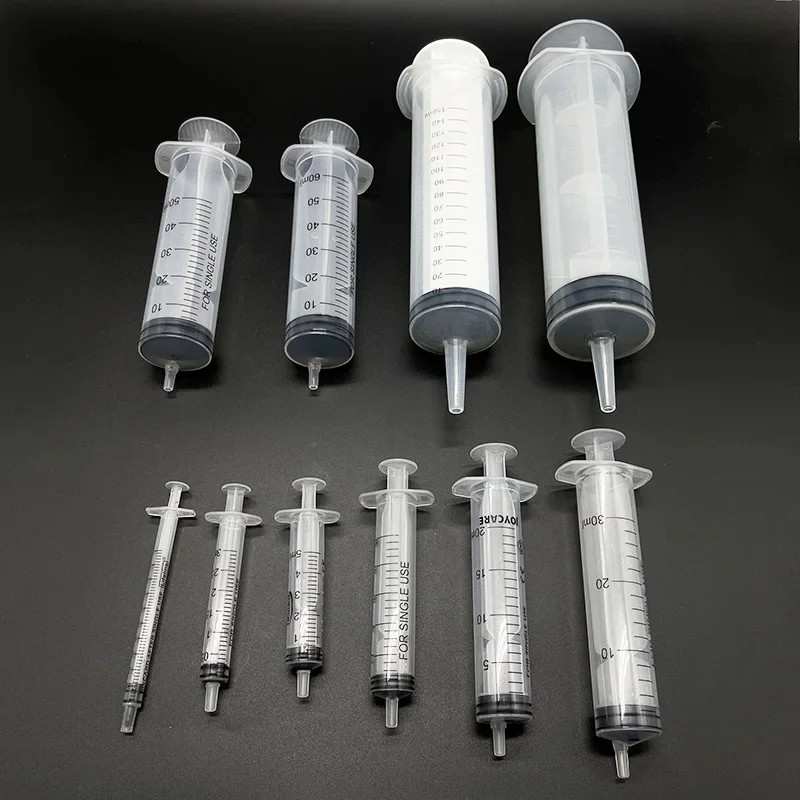 

1ml 3ml 5ml 10ml 20ml 30ml 50ml 60ml 150ml 200ml dispensing disposable syringe