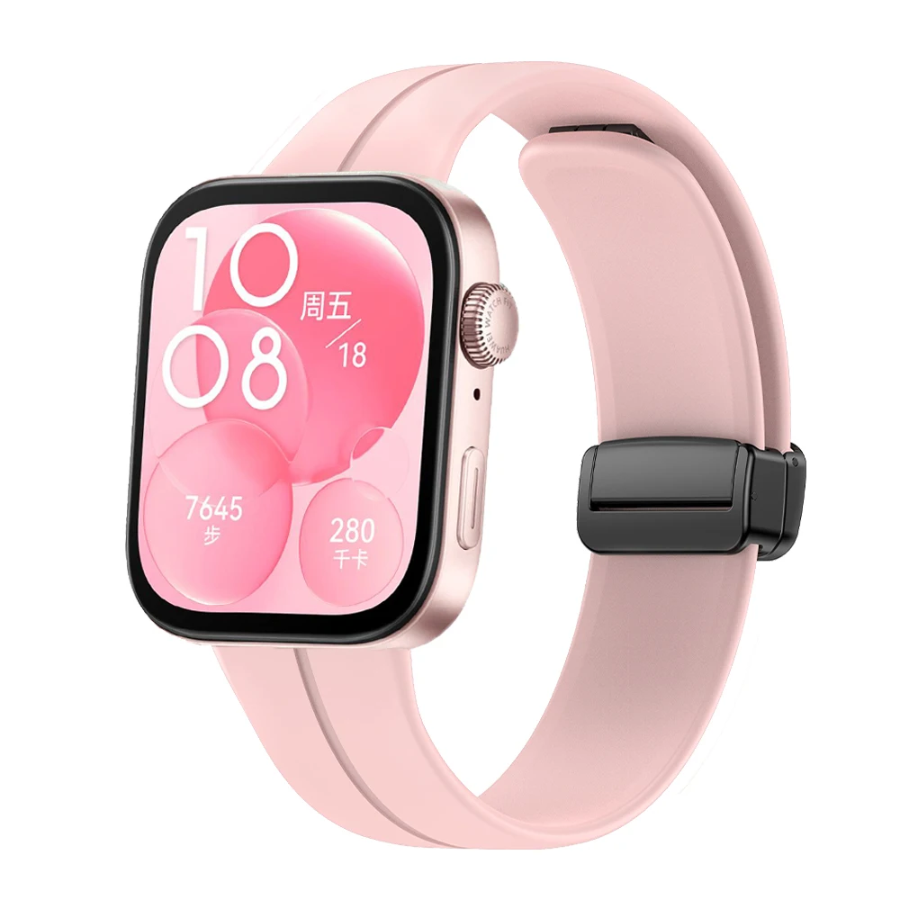 Спортивный силиконовый ремешок для Huawei Watch Fit 4/3, оригинальный браслет, сменный браслет для Huawei Watch 4 Pro, ремешок для часов, аксессуар