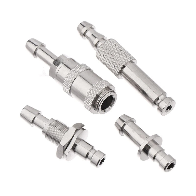 Metal Air Hose Connector NIBP Adapter Blood Pressure Meter BP Cuff Joint Link Male Female Quick Connection Bayonet Airway Joints