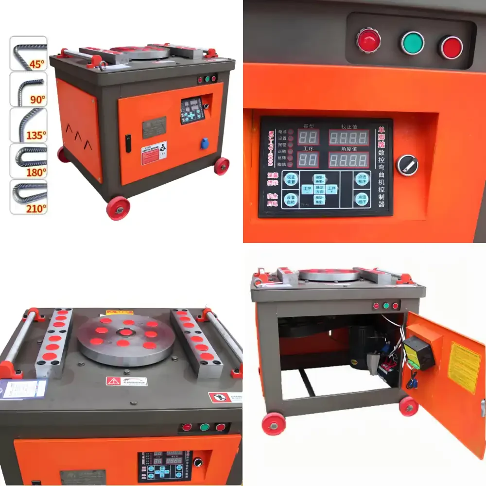2026-Diameter Rebar Bending Machine Promotions Price for Sale GW40 CNC Rebar Bending Machine Stirrup Bender