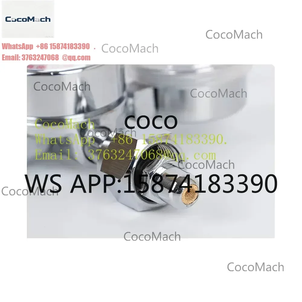 Factory Price High Precision Dual Stage Argon Regulator With Double Gauges