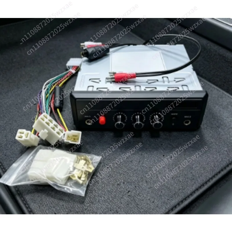 Vehicle Wired Power Amplifier For Long Distance Coach Bus Karaoke Audio System Upgrade And Replacement