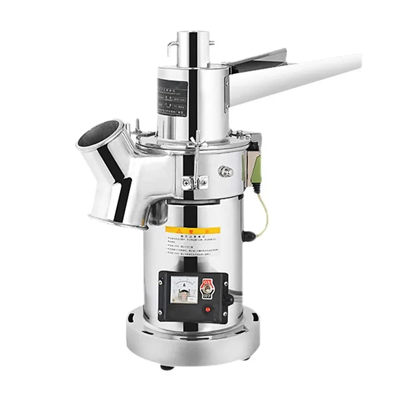 

Continuous feeding pulverizer, hammer type Chinese herbal powder pulverizer