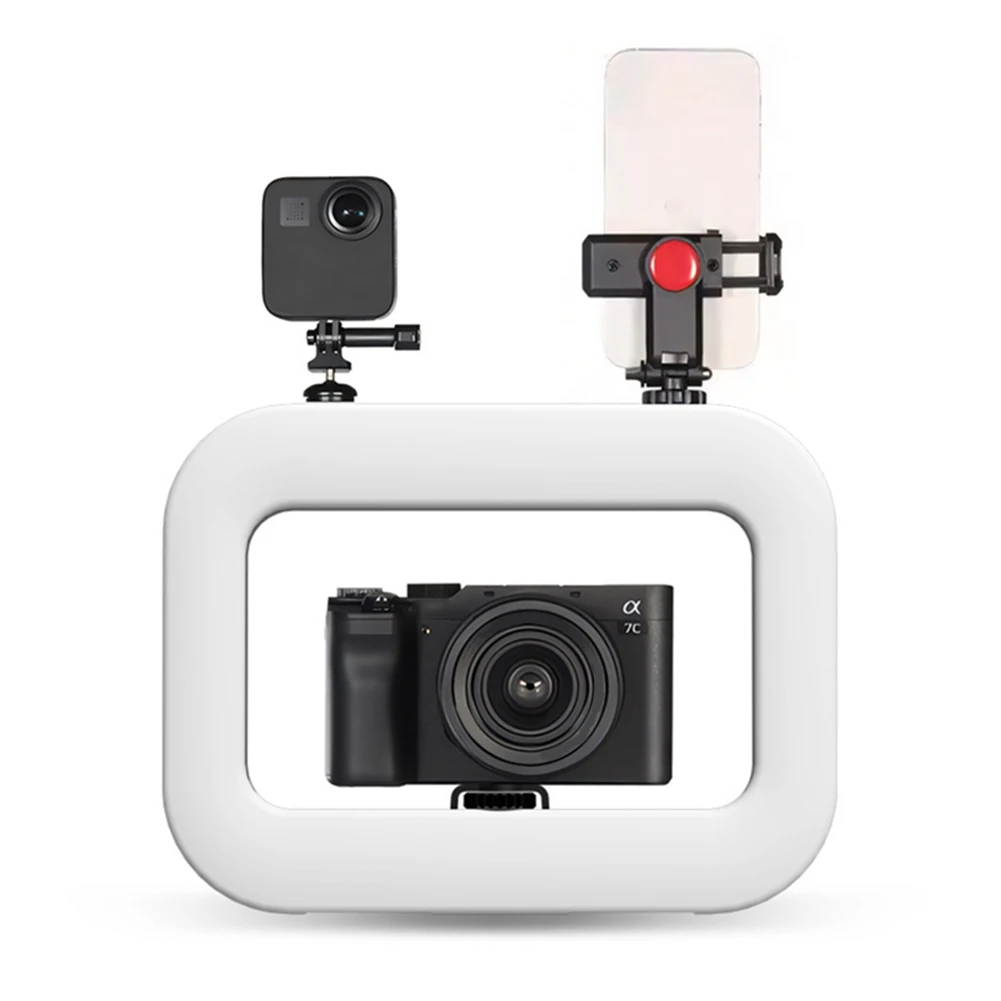 

Лучшая перезаряжаемая кольцевая лампа Best-Ring для селфи, прямых трансляций и фотосъемки с Bluetooth и трехцветной регулировкой яркости