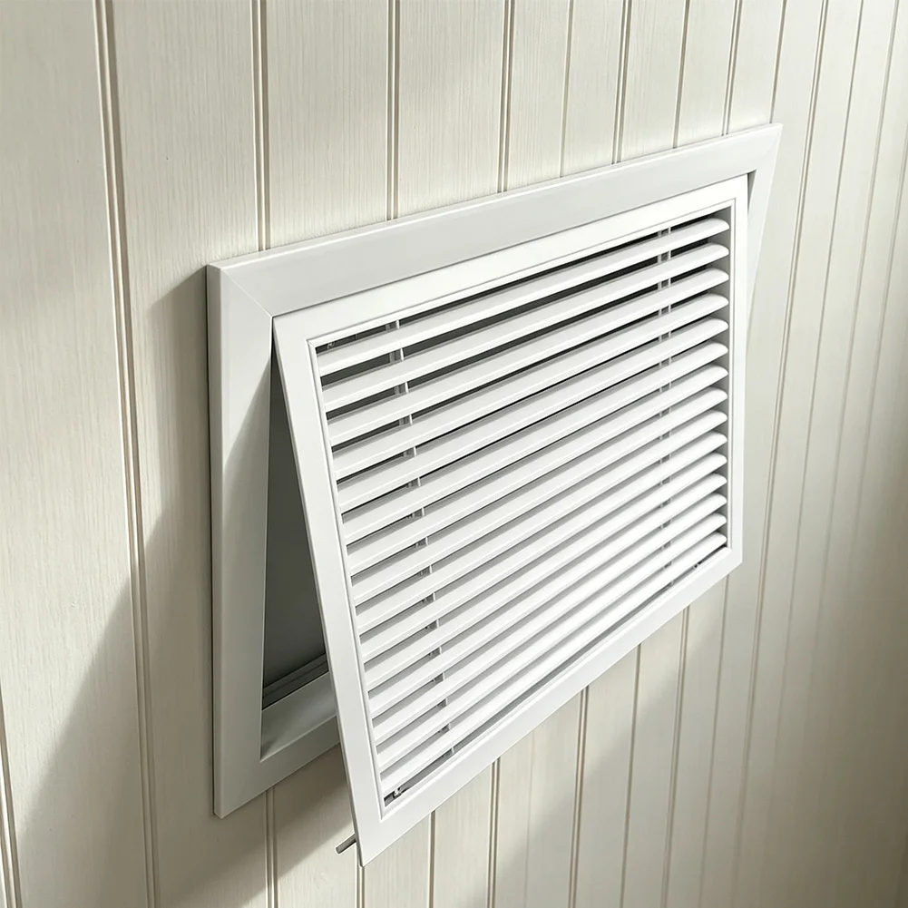 Aluminum Alloy Return Air Louver Dust Screen Quiet Ventilation Grille For Central AC HVAC System Indoor Air Quality Parts