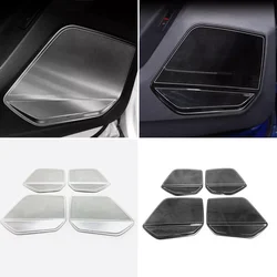 For Audi Q3 F3 2019-2023 Interior Accessories Door Speaker Audio Loudspeaker Decoration Cover Trim Car Styling