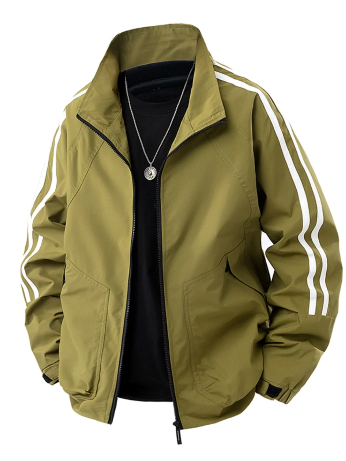 

Новые молодежные футболки Jaet, дизайнерские водонепроницаемые ветрозащитные весенне-осенние тонкие модные корейские дышащие свободные воротники с воротником