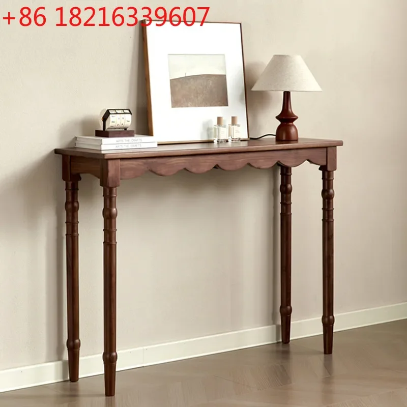YAO French Retro Console Tables Narrow Design Living Room Entryway Console Tables Premium Trendy Consolas Móveis Entrada Furnitu
