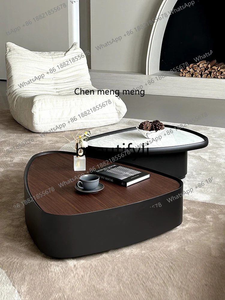 Tavolino dalla forma speciale Soggiorno in stile antico cinese casa creativa, semplice tavolo da tè moderno senso avanzato H