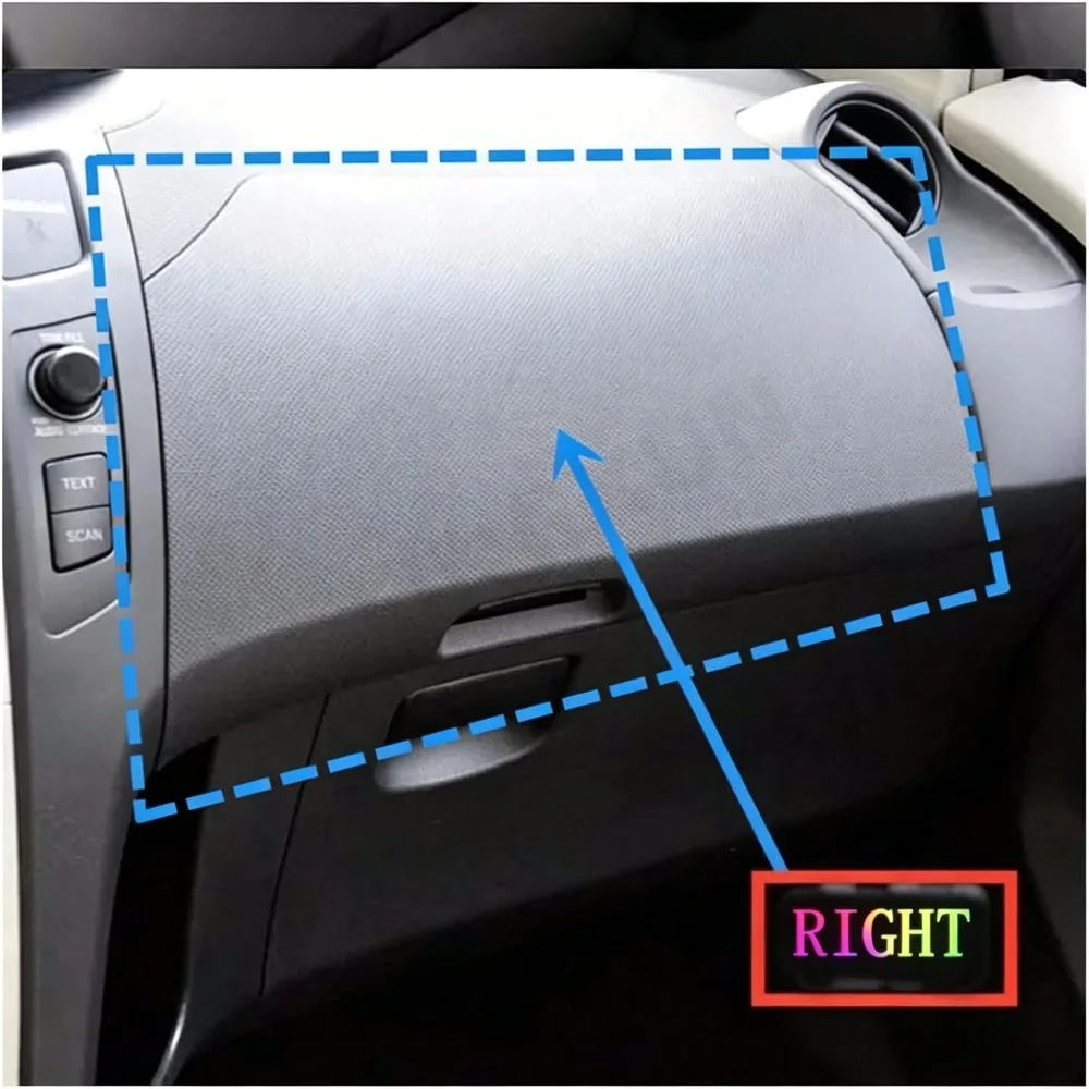 Car Accessories for Toyota Yaris 2006-2012 Dashboard Storage Box Cover Decorative Panel Interior Trim Replacement Parts