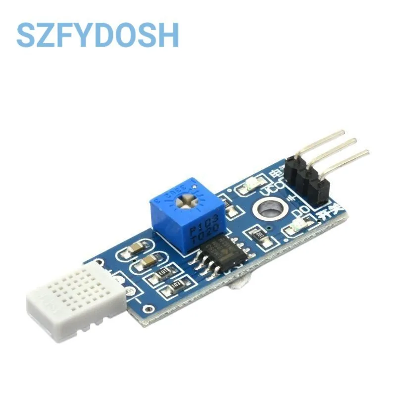 HR202  Humidity Sensor Module  DC 3.3V-5V LM393 Chip 3pin Testing Module Humidity Detection For Arduino Diy Kit