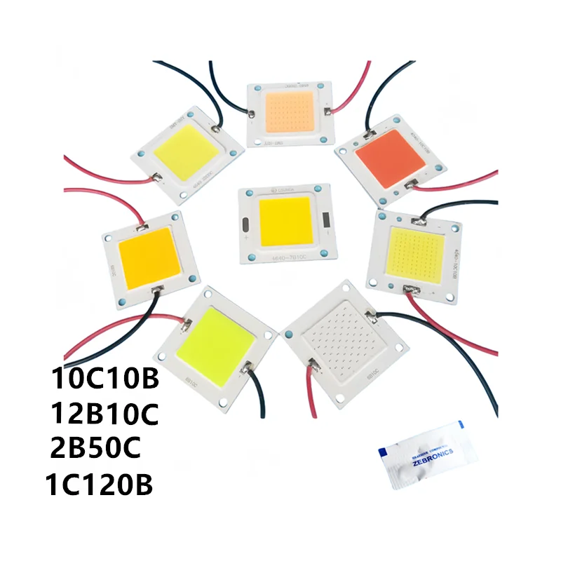 COB 4640 LED integrated lamp bead Chip Board Flood Street light 50W 70W 3V 30V 12V 4C25B 2B25C 1C120B 12B10C Light Source