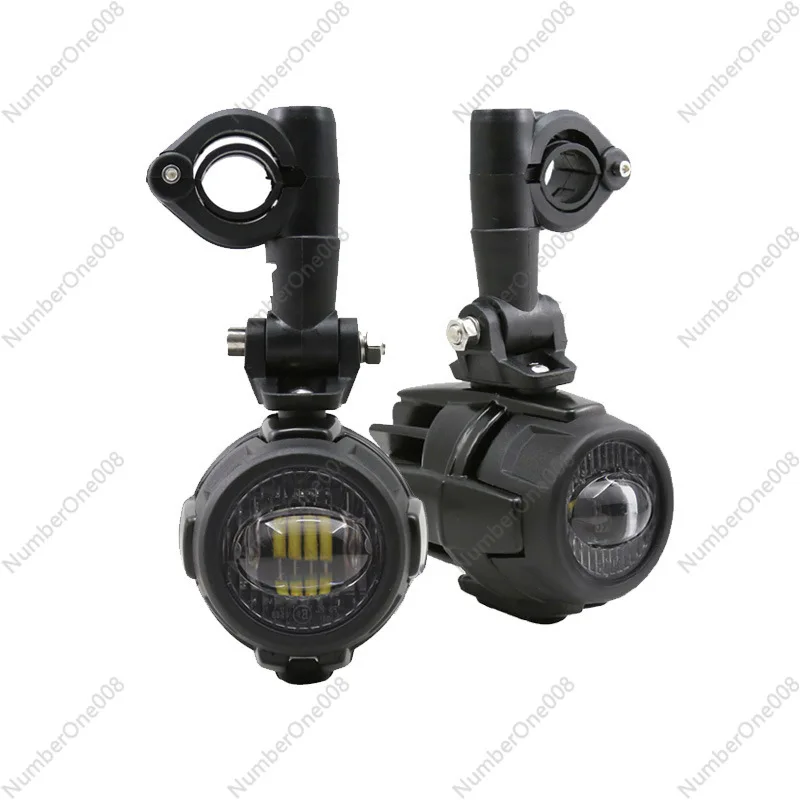 

Универсальные светодиодные противотуманные фары для мотоциклов, комплект фар высокой светоотдачи, водонепроницаемые вспомогательные фары для бездорожья для мотоциклов и квадроциклов