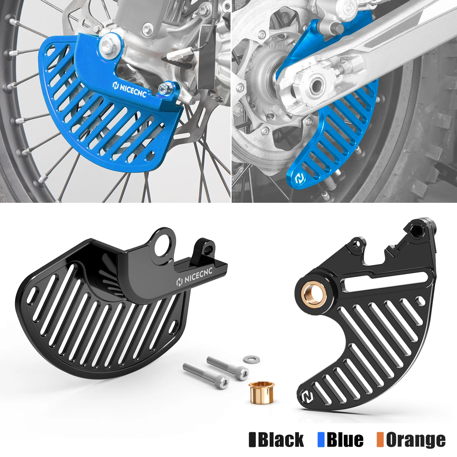 

2024 For Husqvarna TE 300 TE 250 FE 350 FE 450 KTM EXC 300 EXCF 350 EXC 450 GasGas EC 300 EC 250 Front Rear Brake Disc Guard