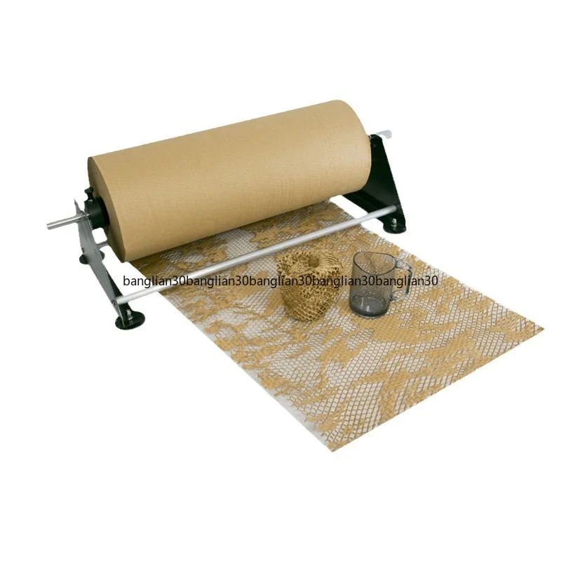 

Диспенсер для защитной крафт-бумаги Honeycomb Manual Pull Grid Feeder для транспортировки и упаковки