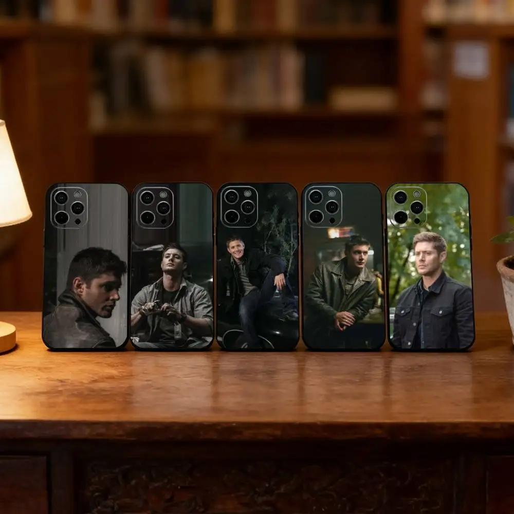 S-Supernatural Dean W-Winchester Phone Case For iPhone 17,16,15,14,13,12,11 Plus,Pro Max,XS,Soft Silicone Black Cover