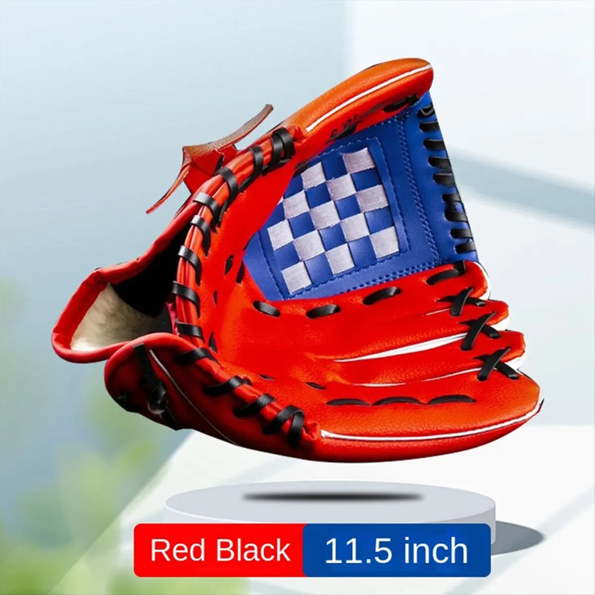 morning 11.5 Inch Baseball Gloves Batting Gloves Youth Children'S Pitching Gloves PU Catching Gloves C view 5
