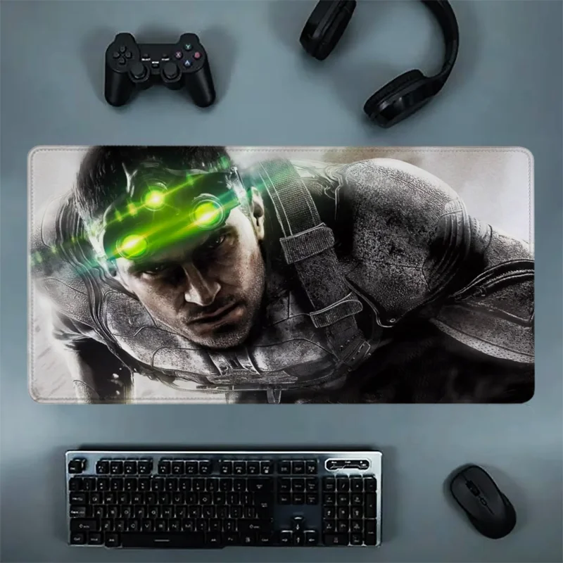 Grande Gaming Mouse Pad, Gamer Game Mats, Desk Mat, Mousepad, Acessórios de Computador, Splinter, Conviction Celular, Anime, XL