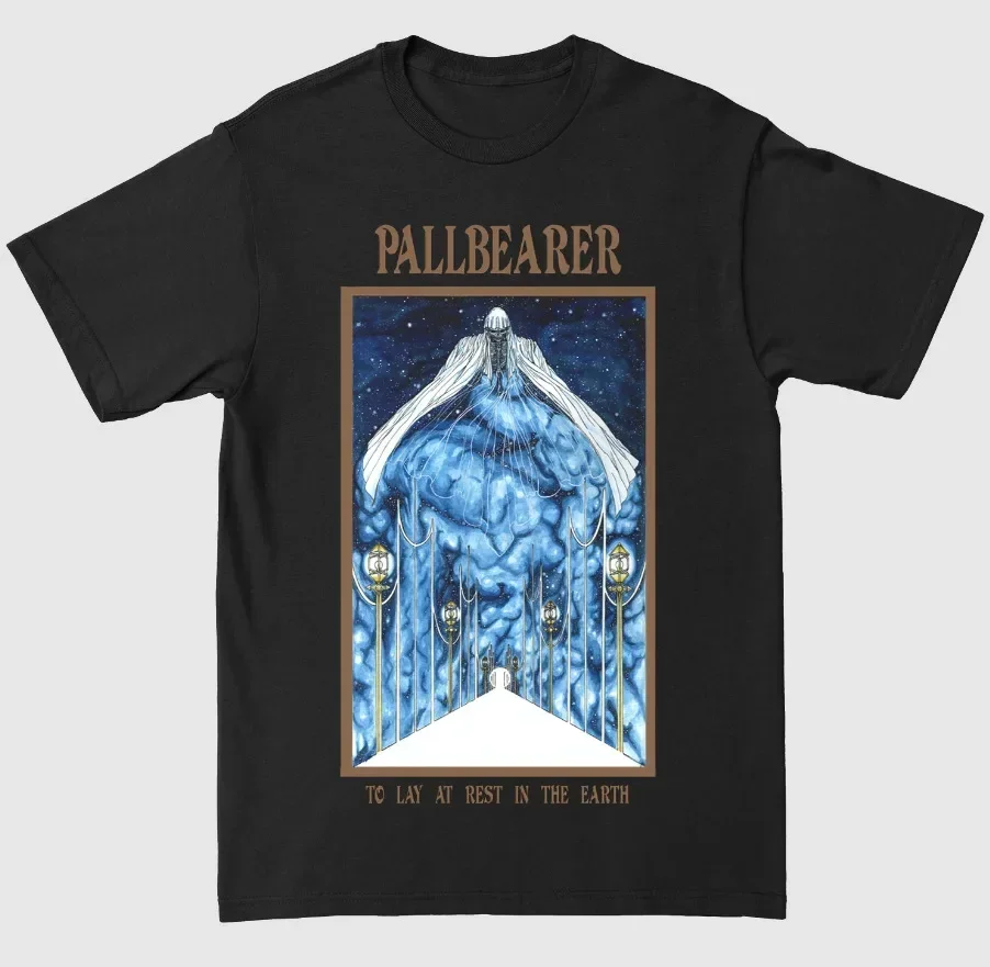 Vtg PALLBEARER band To Lay At Rest In The Earth Cotton Black T Shirt AP001 long or short sleeves