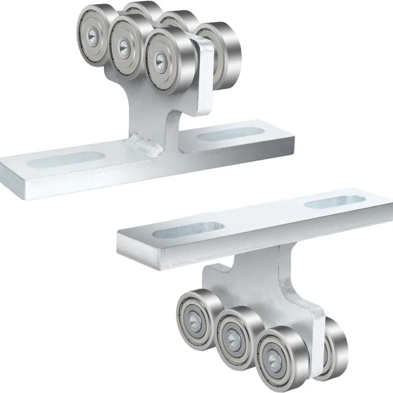 Load-bearing T-type Hanging Wheel Sliding Door Roller Track Hardware T-pulley Assembly