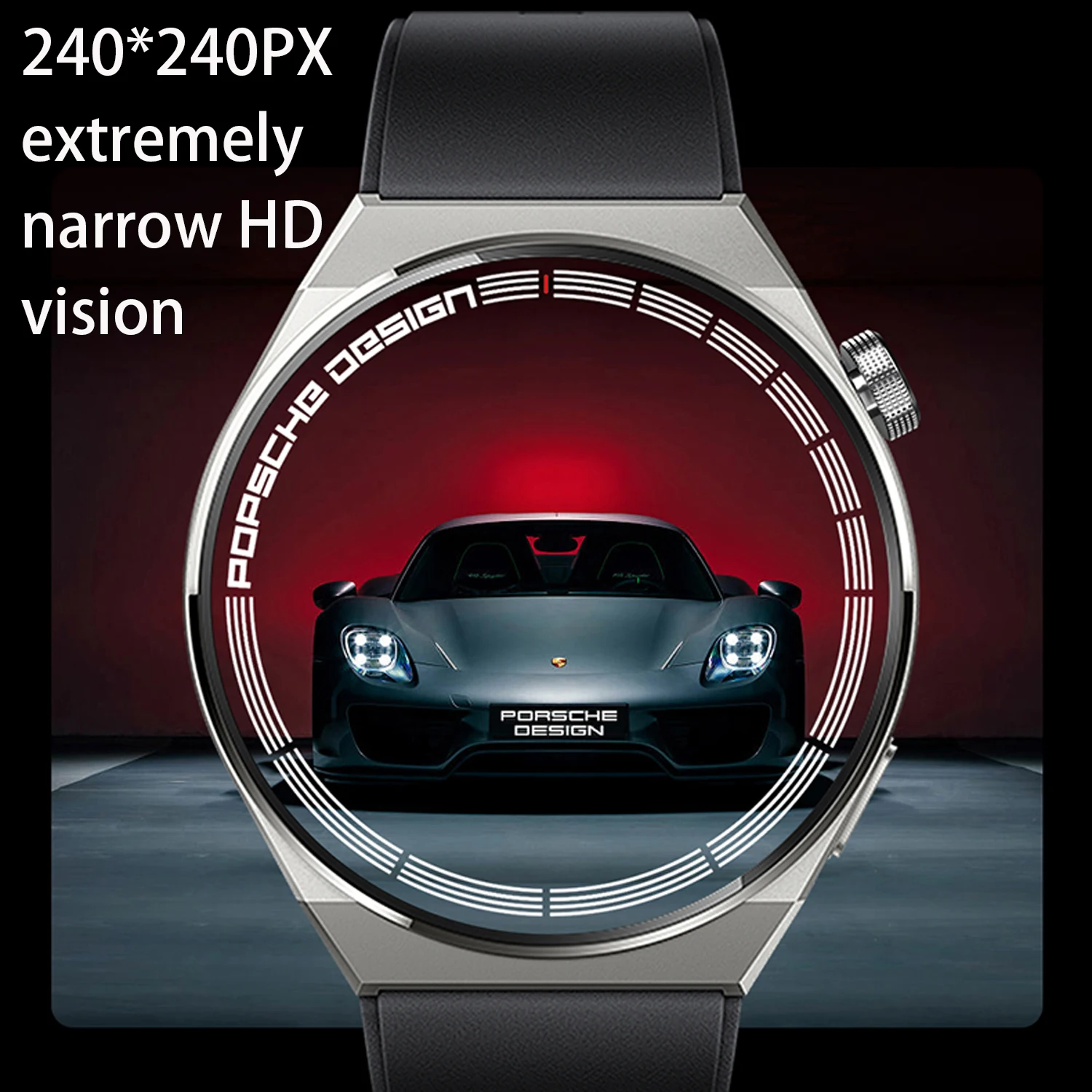 2024New GT8 Smart Watch Men Huawei Apple Series AMOLED Smartwatch NFC Compass Waterproof For Apple Android Multifunctional Watch