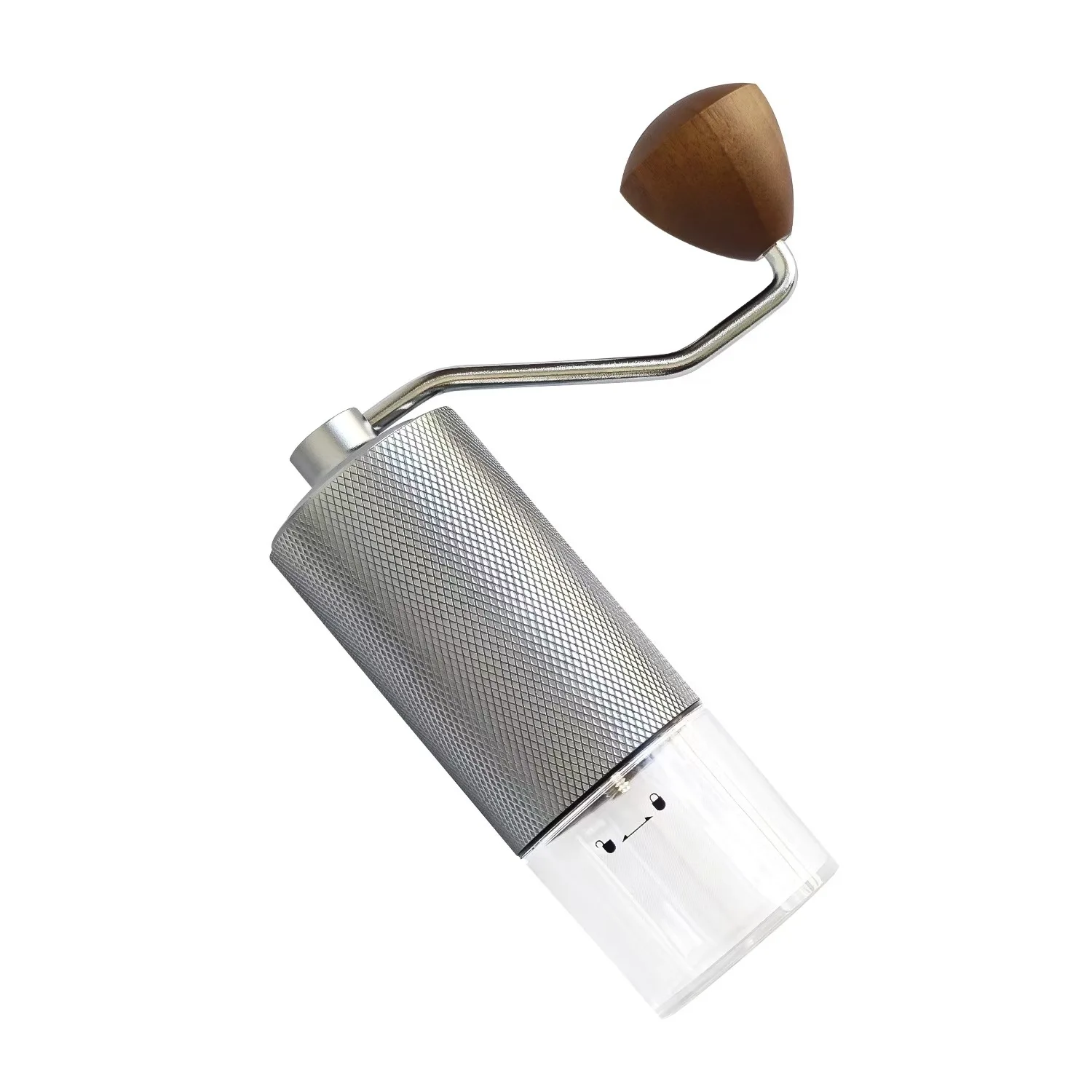 Manual Coffee Grinder,Stainless Steel Conical Burr Coffee Grinder Manual with Adjustable Setting Hand Espresso Grinder