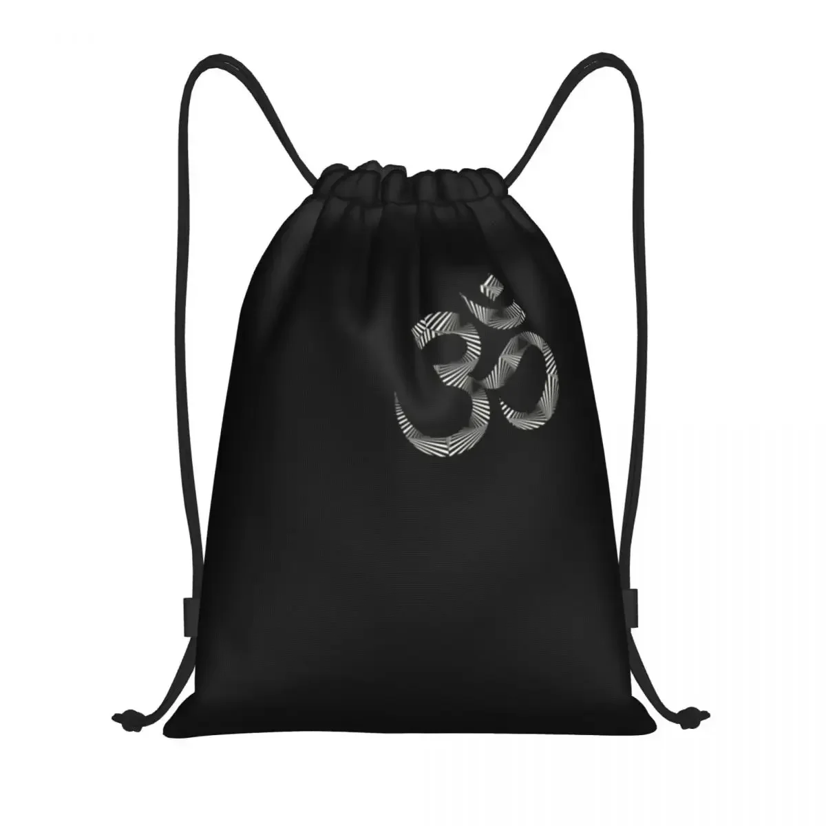 Spiritual Om Mandala Drawstring Bag for Training Yoga Backpacks Men Women Yoga Meditation Buddhism Aum Sports Gym Sackpack