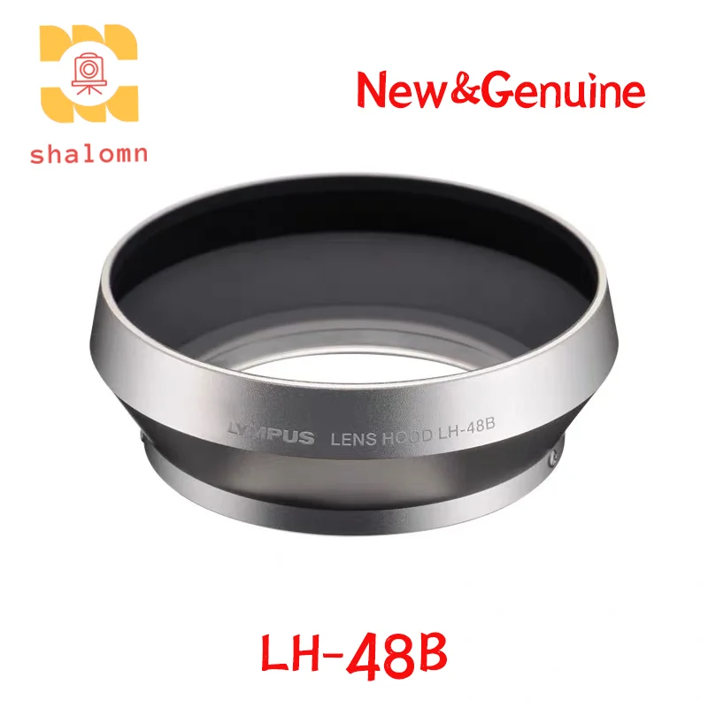 New Original LH-48B Lens Hood  For Olympus M.Zuiko Digital 17mm F1.8R Metal Lens Hood