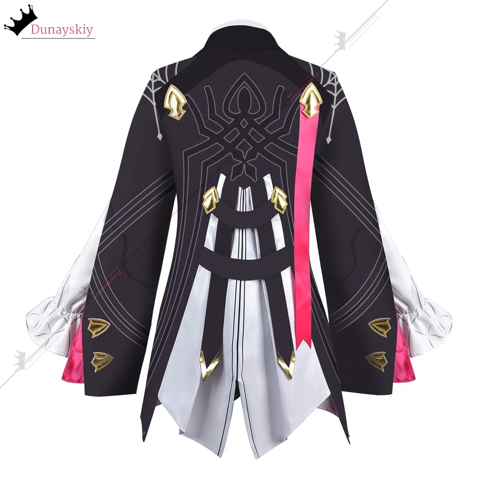 Kafka-Cosplay Honkai Star Rail Cos, juego de Anime Honkai 2024, disfraz de mujer para fiesta de Halloween, combate con peluca DIY, conjunto completo Subdue