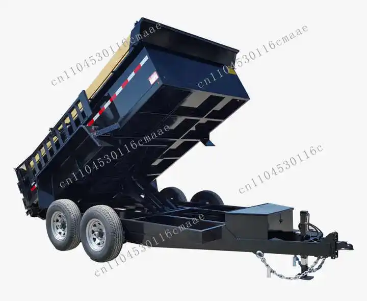 Brand New 8-ton Dump Trailer with Dump Truck for Agricultural Use, Attached To The Core Component Motor of The Tractor