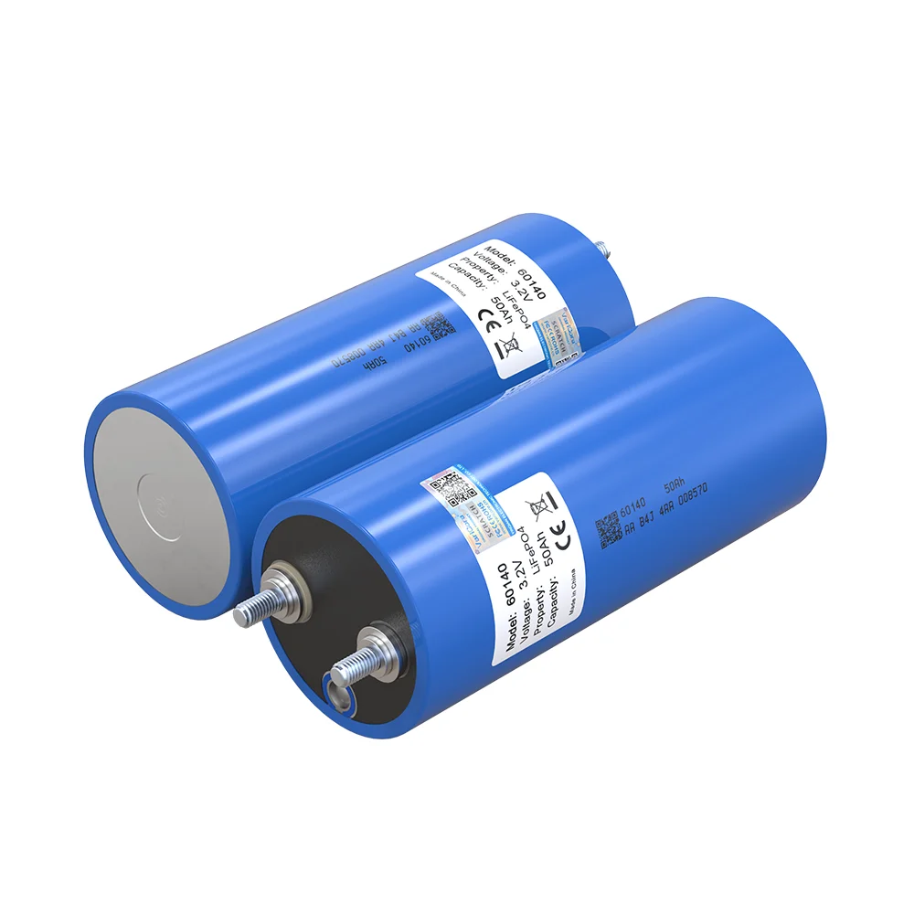 24 pces 3.2v 50ah lifepo4 bateria 60140 fosfato de ferro de lítio para 12v 24v 36v fora da rede energia solar carro carrinho de golfe viagem de acampamento