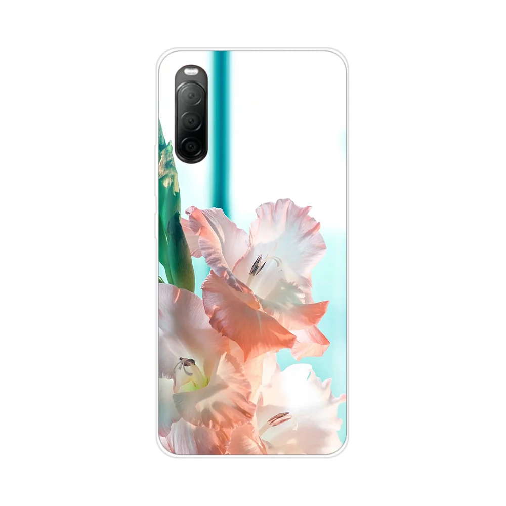 Phone Case For Sony Xperia 10 II Cases 10 iii Soft TPU Silicone Bumper Shockproof Back Cover For Sony Xperia 10 II III Case Capa