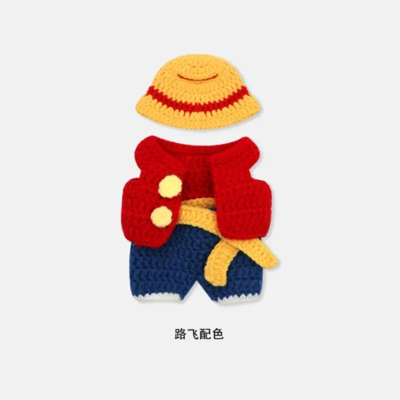 clothes for 17cm Labubu Doll Outfits Designer Lufff Labubu Doll Clothes Anime Plush Toys Clothes Labubu  Doll Accessories girl